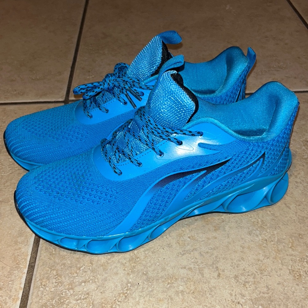 New blue shoes